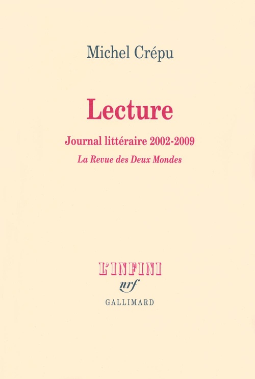 ebook cover of Lecture, by Michel Crépu