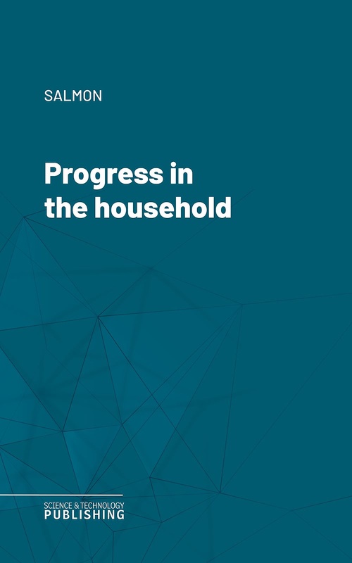 Couverture ebook de Progress in the household, de Salmon
