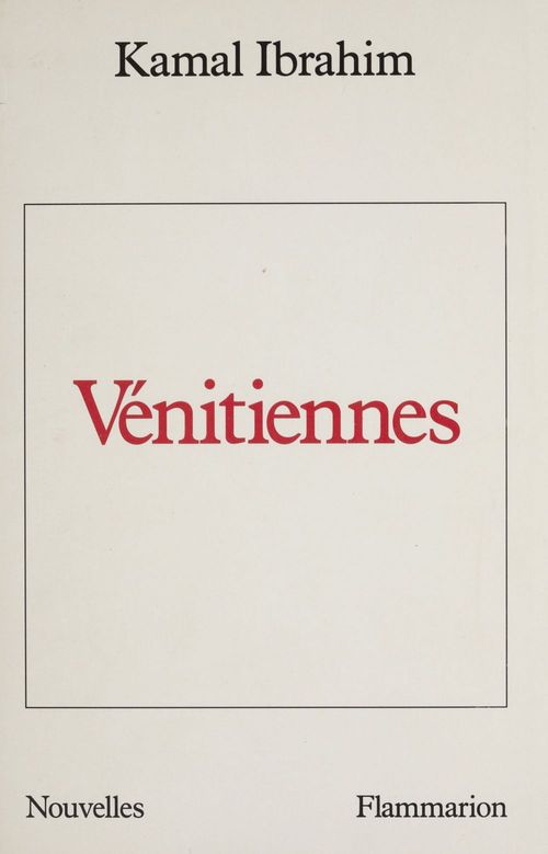 Couverture ebook de Vénitiennes, de Kamal Ibrahim