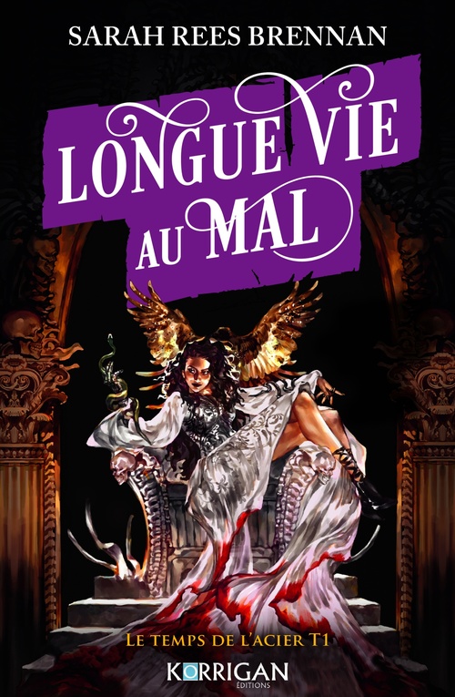 Couverture ebook de Longue vie au mal  T1, de Sarah Rees Brennan