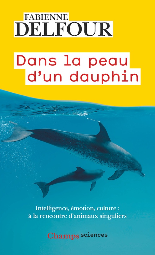 ebook cover of Dans la peau d'un dauphin, by Fabienne Delfour