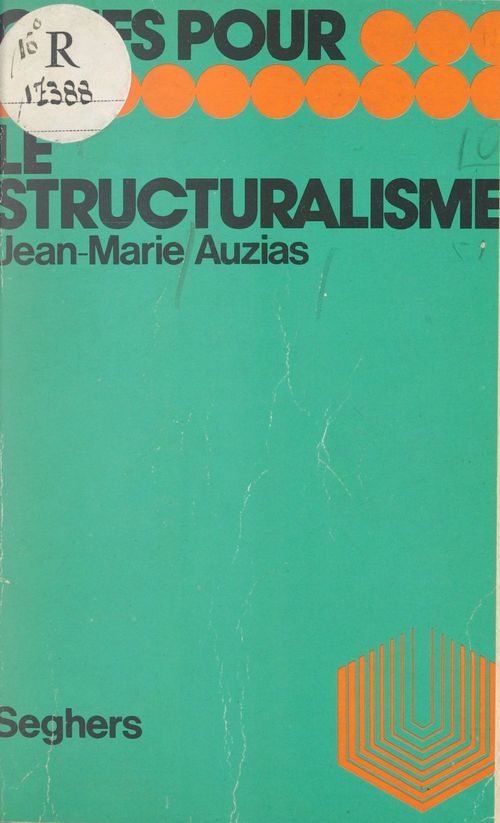ebook cover of Le structuralisme, by Jean-marie Auzias