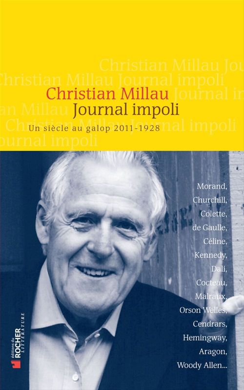 Couverture ebook de Journal impoli, de Christian Millau