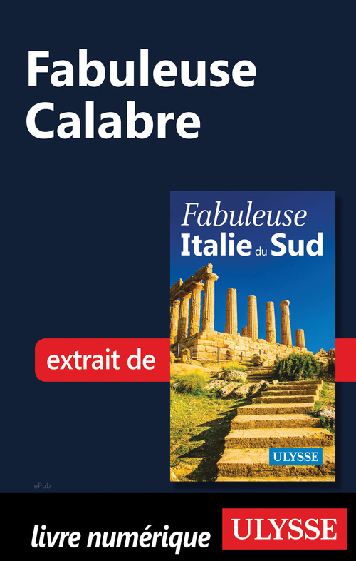 Couverture ebook de Fabuleuse Calabre, de Louise Gaboury