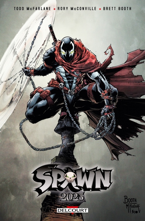 ebook cover of Spawn 2025, by Rory McConville, Todd McFarlane, Brett Booth