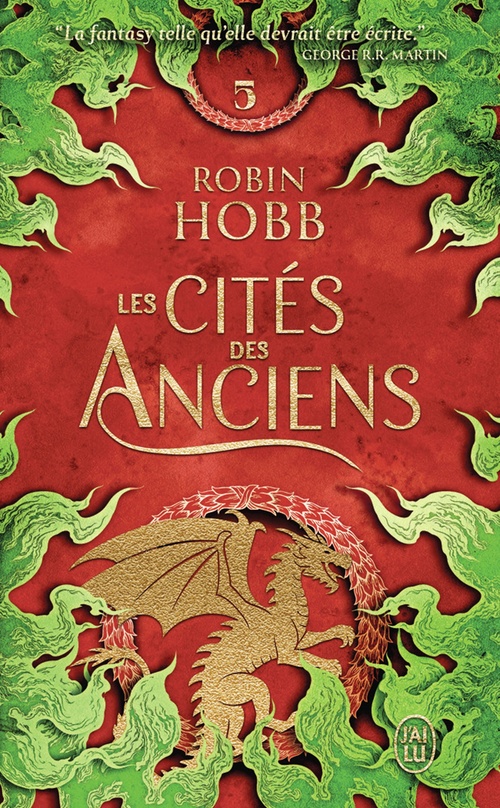 Couverture ebook de Les Cités des Anciens (Tome 5) - Les gardiens des souvenirs, de Robin Hobb