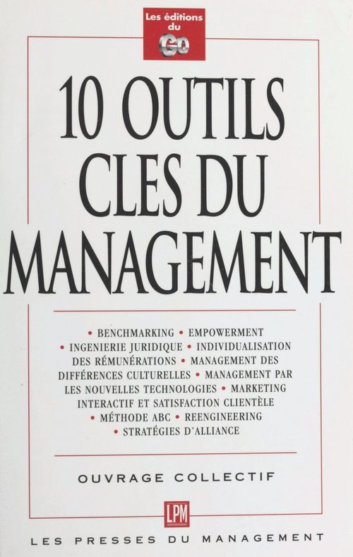 Couverture ebook de 10 outils clés du management, de Collectif