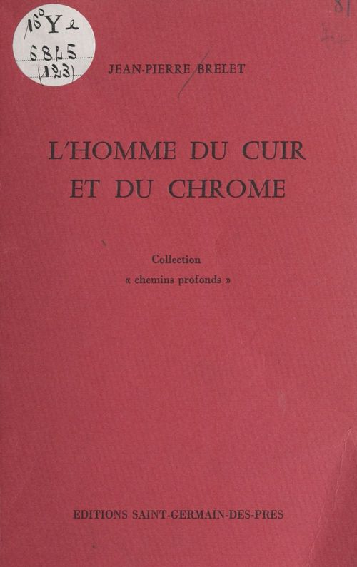 ebook cover of L'Homme du cuir et du chrome, by Jean-Pierre Brelet