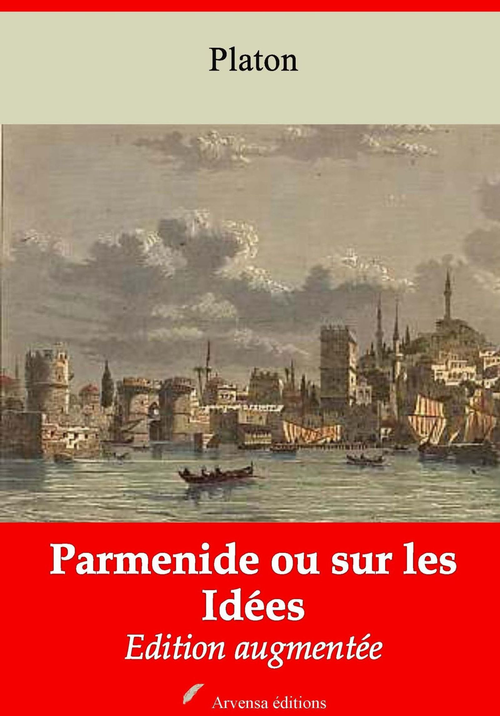 Couverture ebook de Parmenide ou sur les Idées - suivi d'annexes, de Platon