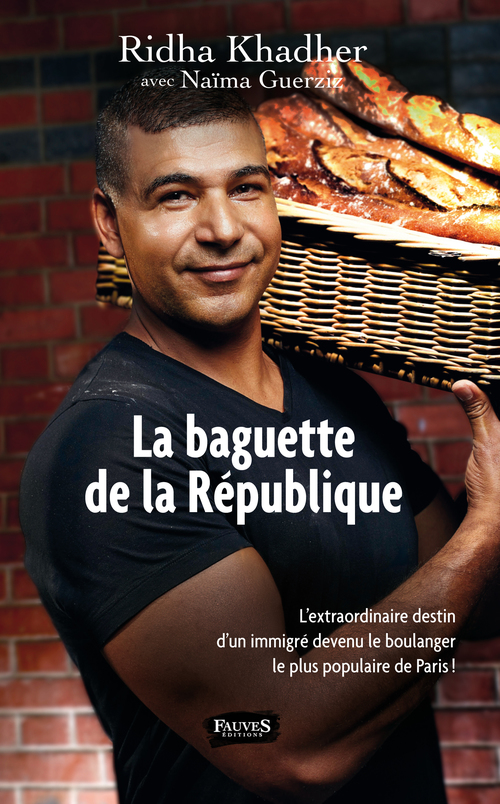 Couverture ebook de La baguette de la République, de Naïma Guerziz, Ridha Khadher