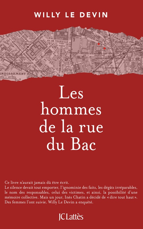 ebook cover of Les hommes de la rue du Bac, by Willy Le Devin