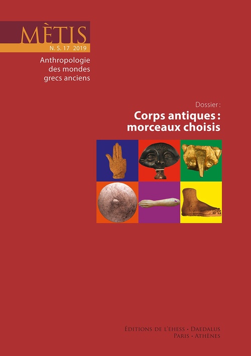 Couverture ebook de Dossier. Corps antiques : morceaux choisis, de Revue Metis