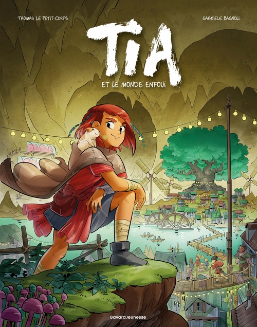 ebook cover of Tia et le monde enfoui, by Gabriele Bagnoli