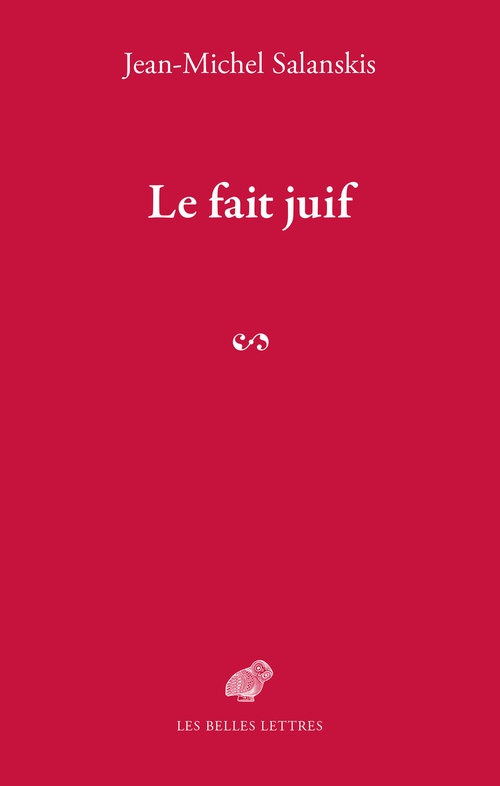 Couverture ebook de Le Fait juif, de Jean-Michel Salanskis