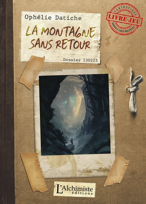 Couverture ebook de La montagne sans retour, de Ophélie Datiche