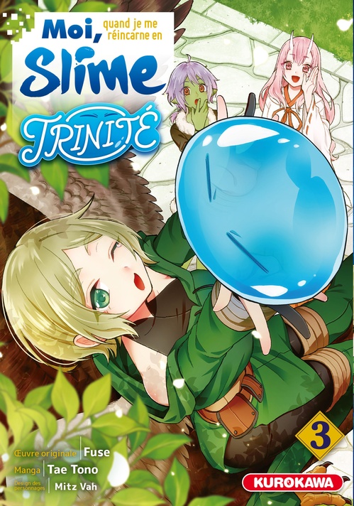 Couverture ebook de Moi, quand je me réincarne en Slime - Trinité - tome 3, de Fuse, Tae Tono, Mitz Vah