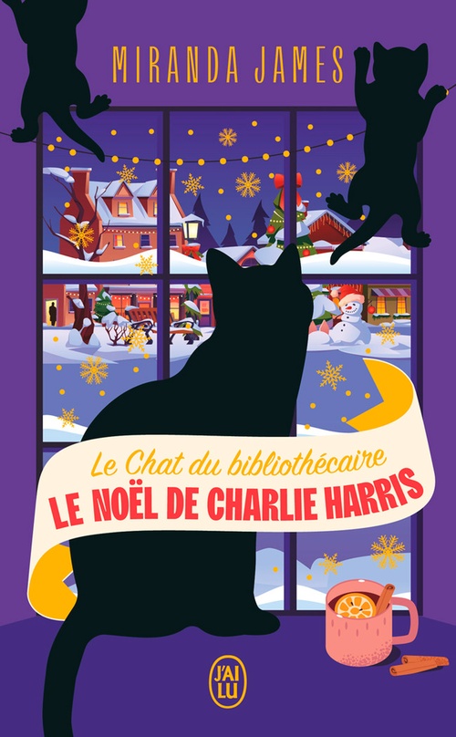 Couverture ebook de Le Chat du bibliothécaire (Tome 10) - Le Noël de Charlie Harris, de Miranda James
