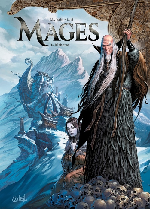 Couverture ebook de Mages T03 - Altherat, de Jean-Luc Istin