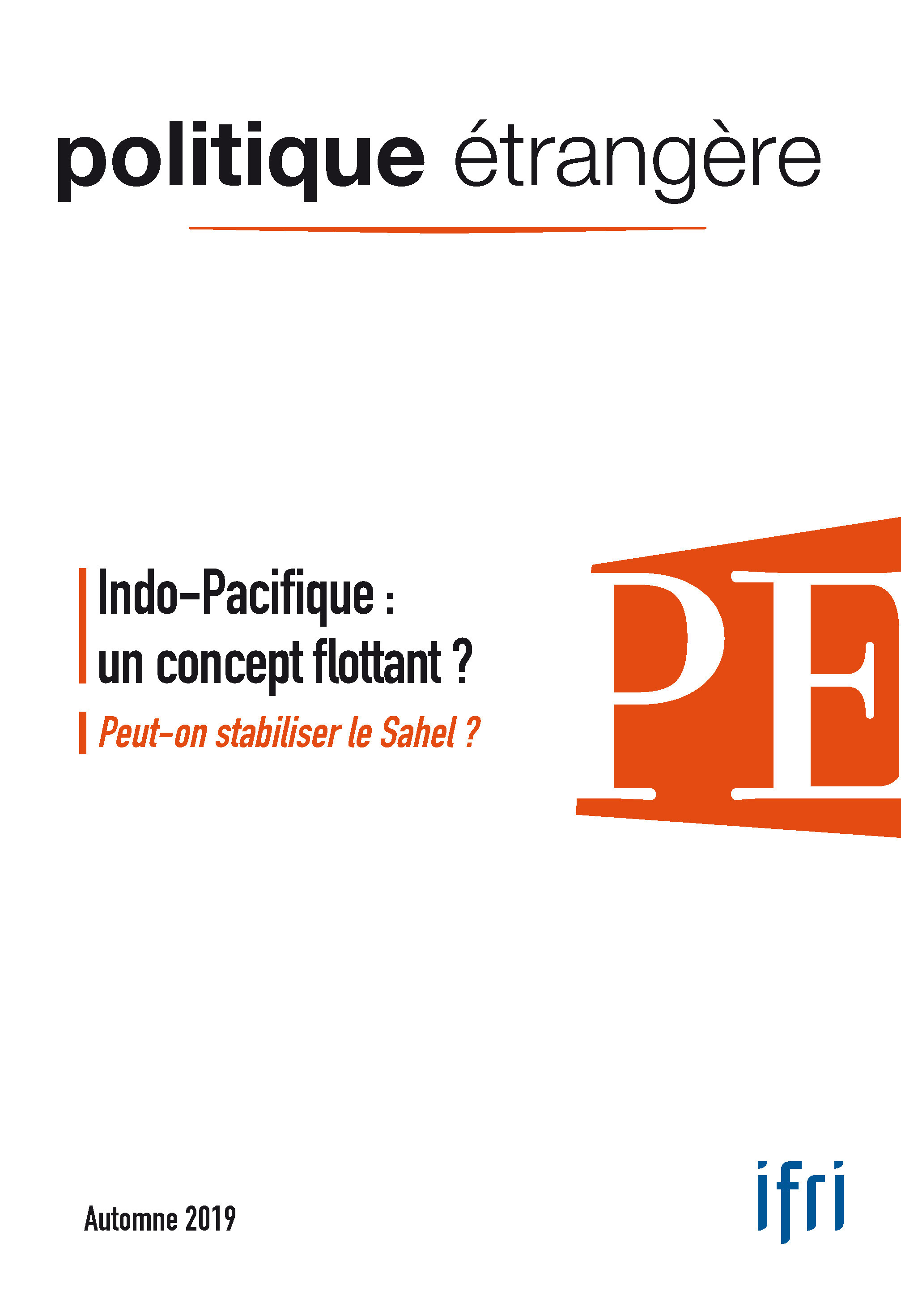 Couverture ebook de Indo-Pacifique : un concept flottant ?, de Collectif