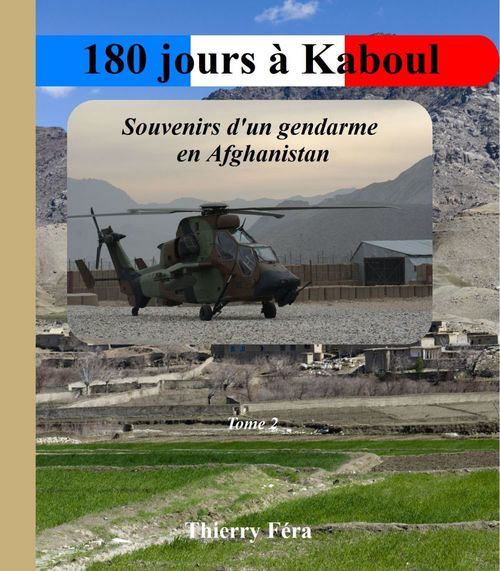 ebook cover of 180 jours à Kaboul, by Thierry Fera