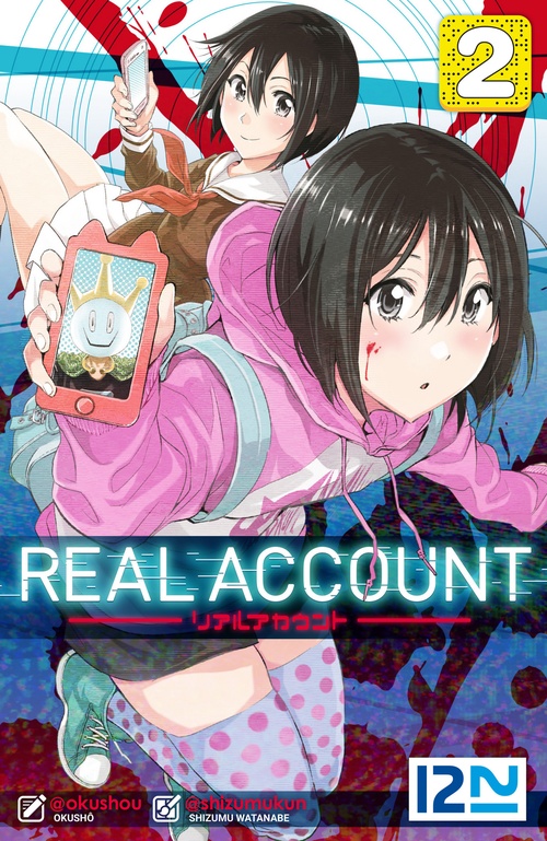 Couverture ebook de Real Account - tome 2, de Okushou, Shizumu Watanabe