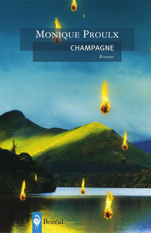 Couverture ebook de Champagne, de Monique Proulx