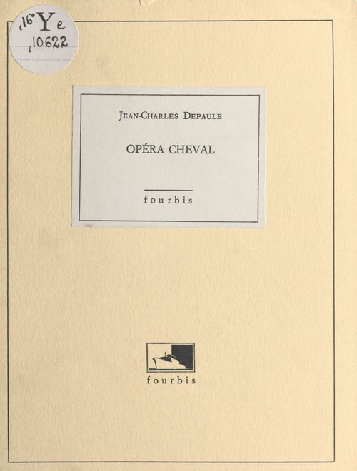 Couverture ebook de Opéra Cheval, de Jean-Charles Depaule
