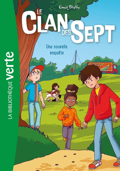 ebook cover of Le Clan des Sept NED 02 - Une nouvelle enquête, by Enid Blyton, Cyrielle