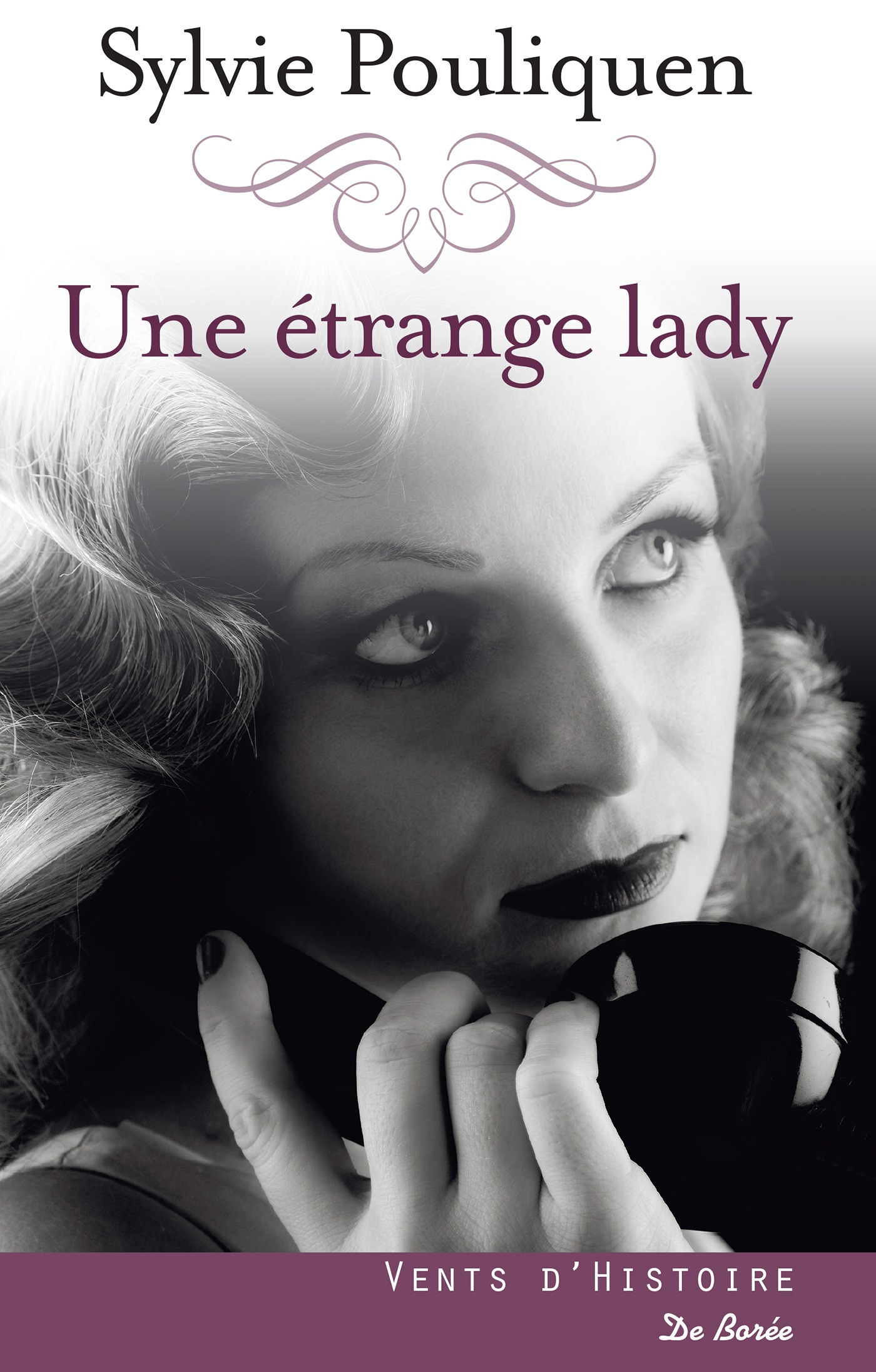 Couverture ebook de Une étrange lady, de Sylvie Pouliquen