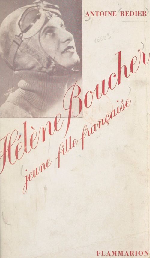 ebook cover of Hélène Boucher, jeune fille française, by Antoine Redier