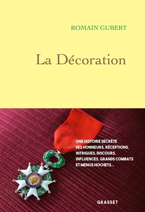 Couverture ebook de La décoration, de Romain Gubert