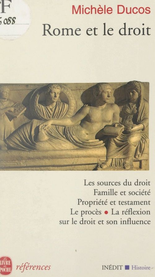 ebook cover of Rome et le droit, by Michele Ducos