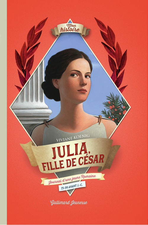 Couverture ebook de Julia, fille de César, de Viviane Koenig