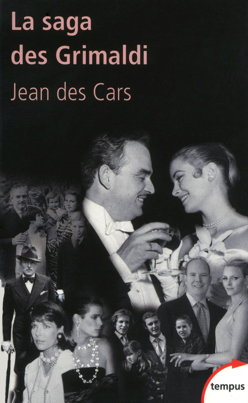 Couverture ebook de La saga des Grimaldi, de Jean Des Cars