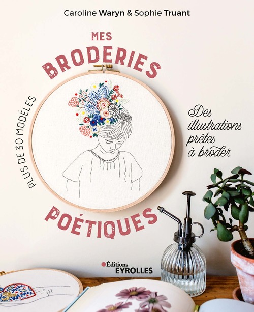 ebook cover of Mes broderies poétiques, by Sophie Truant, Caroline Waryn
