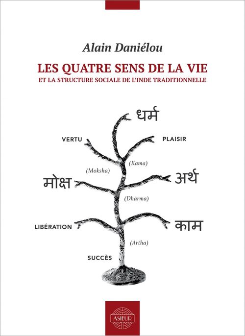 Couverture ebook de Les quatre sens de la vie et la structure sociale de l´Inde traditionnelle, de Alain Daniélou