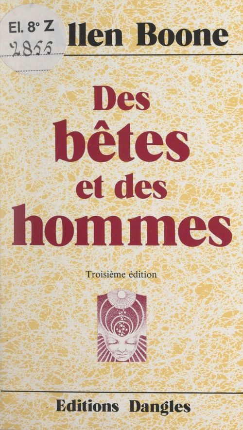 Couverture ebook de Des bêtes et des hommes, de J. Allen Boone