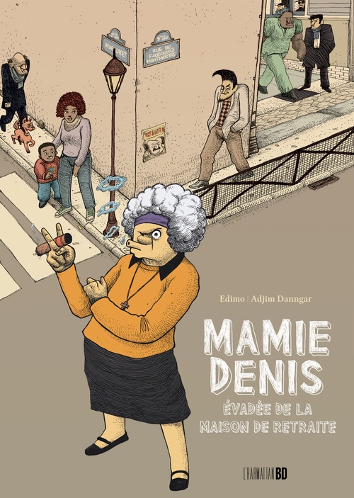 ebook cover of Mamie Denis évadée de la maison de retraite, by Christophe Cassiau Haurie, Christophe Ngalle edimo, Adjim Danngar