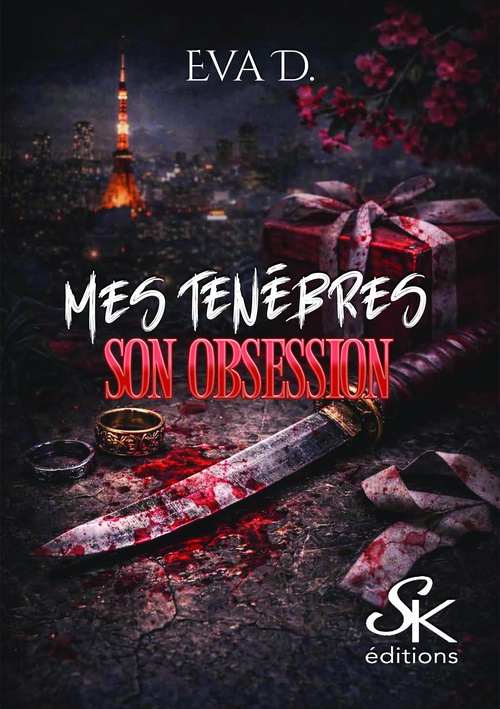 Couverture ebook de Mes ténèbres, son obsession, de D. Eva