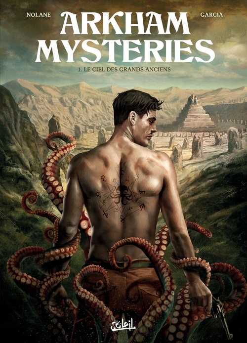 ebook cover of Arkham Mysteries T01 - Le Ciel des grands anciens, by Richard D. Nolane