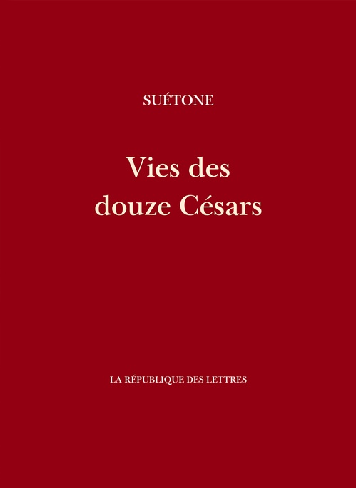 Couverture ebook de Vies des Douze Césars, de Suétone