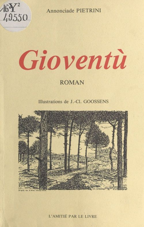 ebook cover of Gioventù, by Annonciade Pietrini