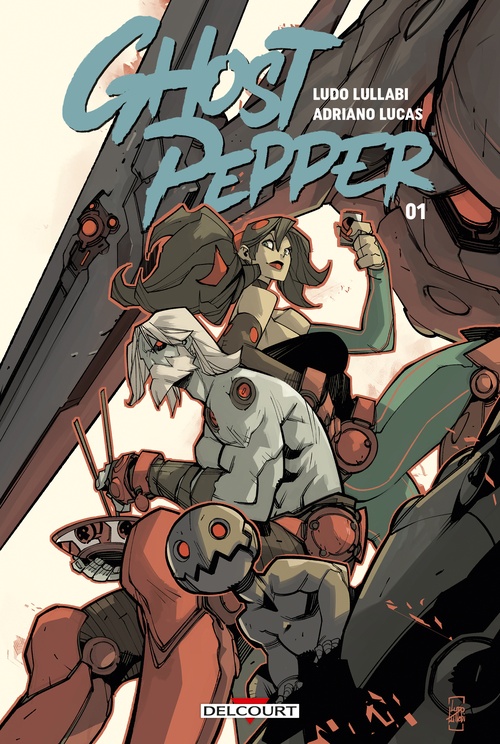 Couverture ebook de Ghost Pepper T01, de Ludo Lullabi
