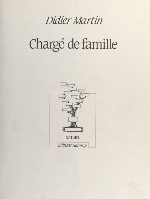 Couverture ebook de Chargé de famille, de Didier Martin