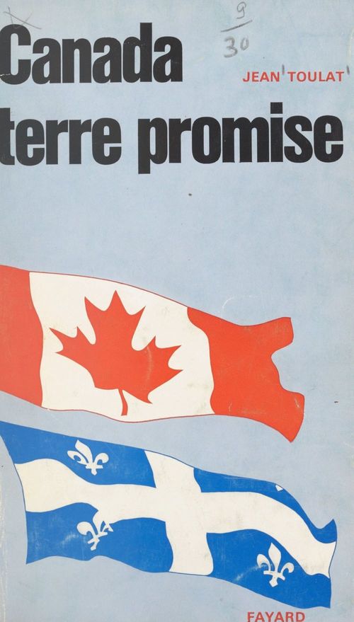 ebook cover of Canada, terre promise, by Jean Toulat