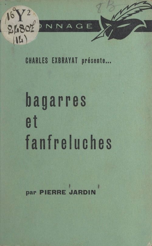 Couverture ebook de Bagarres et fanfreluches, de Pierre Jardin