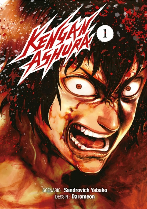Couverture ebook de Kengan Ashura - Tome 1, de Sandrovich Yabako