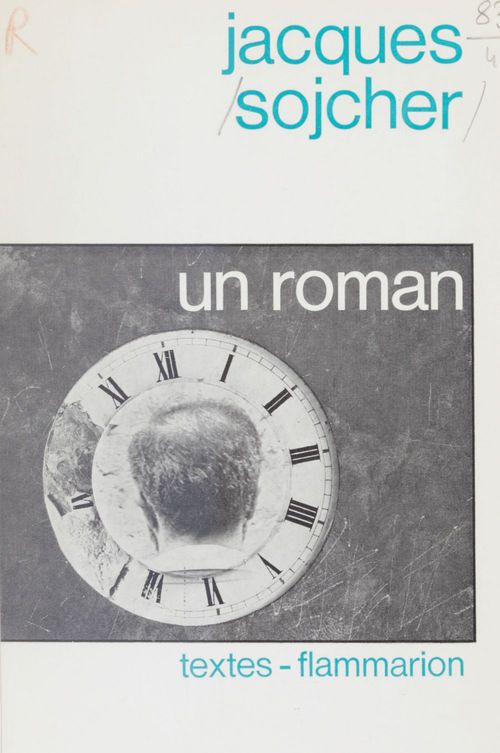 ebook cover of Un roman, by Jacques Sojcher