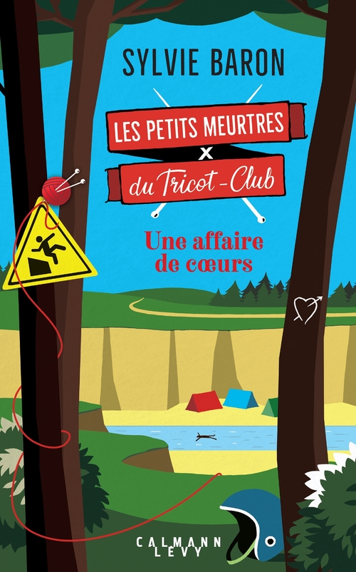 Couverture ebook de Les petits meurtres du tricot-club, tome 2 - Une affaire de coeurs, de Sylvie Baron