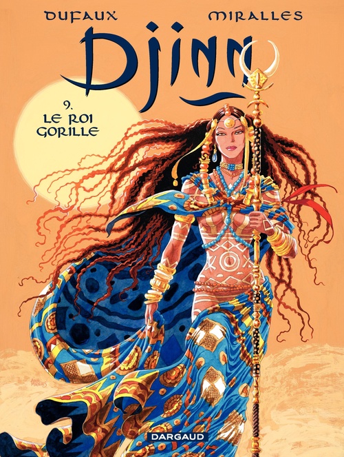 ebook cover of Djinn - Tome 9 - Le roi gorille, by Jean Dufaux, Ana Mirallès